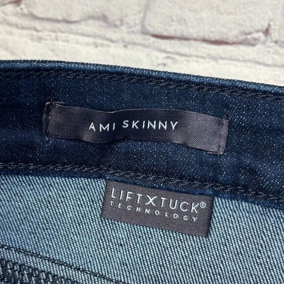 NWT NYDJ Women Ami Skinny Jeans Size 12P 12 Petite Dark Blue Denim D031 -9 - Picture 15 of 16